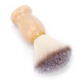 thumbnail image 1 of Brosse à Raser pour Hommes, Texture Bois Massif Design Manche Bois Massif Durable Brosse de Salon de Coiffure avec Base Planaire pour Salon de Coiffure pour Maison, 1 of 8