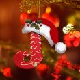 thumbnail image 4 of Christmas Tree Decorations 26 Letters Christmas Tree Decoration Pendant Christmas Tree Ornaments Personalized Diy Christmas Ornaments Christmas Decoration Xmas Tree Hanging Decor, 4 of 5