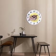 thumbnail image 4 of 30cm European Retro Sunflower Wall Clock Home Living Room Decoration Wall Clock, 4 of 4