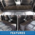 thumbnail image 3 of Unique Bargains Car Mattress Sleeping Mat Comfortable Rear Seat Air Bed Gap Pad for Napping Travel Deep Brown Gray, 3 of 6