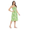 thumbnail image 3 of Oussum Robe Tube Courte pour Femmes Sans Manches, Robes d'Été, Vert, 3 of 7
