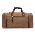 thumbnail image 2 of Baohd Large Capacity Luggage Bag Travelling In Retro Style Suitable For Travelling Men Hand Bag Sports Bag coffee, 2 of 6