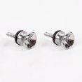 thumbnail image 1 of 2pcs Guitar Strap Lock Buttons End Pins Pegs Screw Locking Parts Accessories, 1 of 6