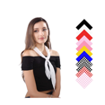 thumbnail image 3 of DAMAIE Womens 50s Chiffon Sheer Square Neck Head Scarfs, 3 of 6