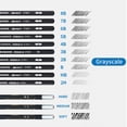 thumbnail image 4 of 29PCS Pencil Set Drawing Sketching Charcoal Pencil Art Professional Art Supplies with Storage Pouch Bag Drawing To, 4 of 7