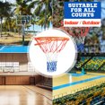 thumbnail image 5 of PRISP Nylon Tricolour Basketball Net - Weather Resistant All Courts Net, 5 of 5