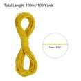 thumbnail image 2 of Uxcell Elastic Cord Heavy Stretch String Rope for Crafting DIY Sewing Hook Straps Camping Tie Down Strap Lemon Yellow 1mm x 100m, 2 of 5