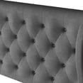 thumbnail image 5 of Brittany King Bed Frame with 4 Storage Drawers/Platform Bed/Upholstered/Tufted/No Box Spring Required/Wood Slat Support, 5 of 5