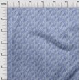 thumbnail image 3 of oneOone Cotton Flex Dusty Blue Fabric Text Craft Projects Decor Fabric Printed By The Yard 40 Inch Wide, 3 of 5