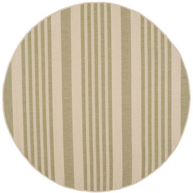Safavieh Tapis Beige Intérieur Extérieur - Rond 5 Pieds