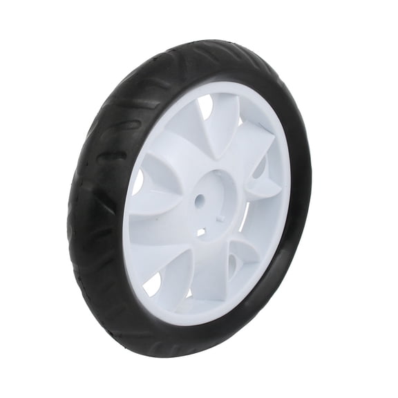Unique Bargains 170mm Diameter Plastic Single Wheel Pulley Rolling Roller