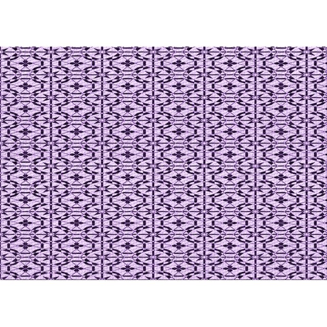 Ahgly Tapis Rectangulaire Lavable en Machine Intérieur Transitionnel Fleur Rose, 6 Pieds x 9 Pieds
