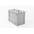 thumbnail image 2 of Nouvel âge Pet Ecoflex – Diner surélevé pour chiens avec rangement de nourriture et 2 bols gris, 2 of 8