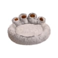 thumbnail image 2 of LSLJS Lit pour Chien Douillet et Confortable - Coussin de Lit pour Chien Chaud en Forme de Patte pour Toutes les Saisons, Cat Litter, 2 of 2