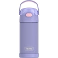thumbnail image 1 of Thermos Kids Vacuum Insulated Funtainer Water Bottle with Flip Up Straw, 355ml, Lavender, 1 of 8