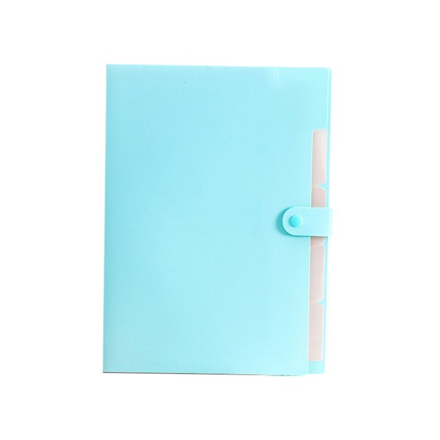 1PC Accordion File Organizer with Elastic Closure, Fireproof Expanding File Folder with Multi Pockets, Letter A4 Size Portable Paperwork Business Organizer for Schools Office Supplies, 13"x9"