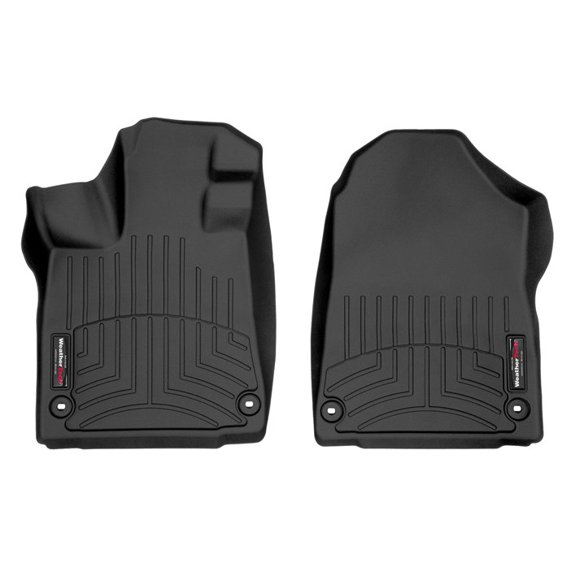 Fits 2022-2024 Acura MDX Weathertech Floor Liner 4416691 FloorLiner; Molded Fit; Black; Thermoplastic Polyolefin TPO Vacuum Formed Material; 2 Piece