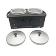 thumbnail image 4 of Appareil Chauffant Électrique Double Dépilatoire pour Faire Fondre la Cire pour Épilation SPA, Chauffage Rapide, 4 of 7