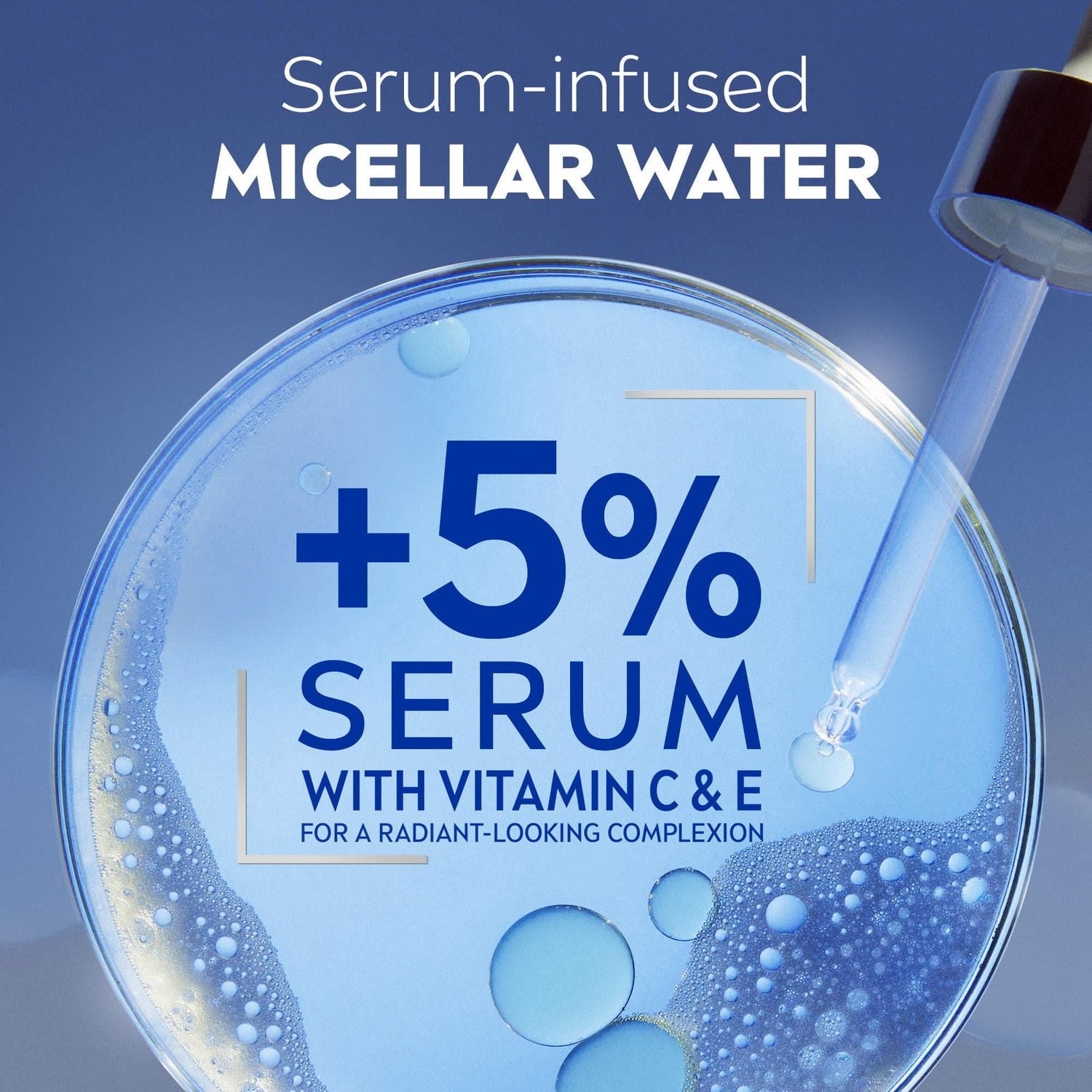 fr-CA NIVEA Eau Micellaire Peau Revitalisée, Peau Fatiguée et Sensible, Sans Parfum, 400mL