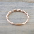 thumbnail image 3 of Up to 65% Off Twisted Shape Diamond engagement stacking Matching Band anniversary Necklace Rings Earring Jewelry on Clearance, 3 of 5