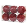 thumbnail image 2 of Meitianfacai Exquisite Christmas Ball Creatives Design Holiday Party Venue Decorations Christmas Tree Hanging Decorations Gift Ball, Red, 2 of 6