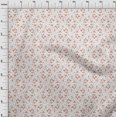 thumbnail image 4 of oneOone Organic Cotton Voile Fabric Triangle Geometric Decor Fabric Printed BTY 42 Inch Wide, 4 of 5