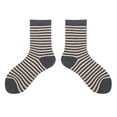 thumbnail image 2 of Chaussettes de Sport Légères en Coton à Rayures pour Femmes, 2 of 4