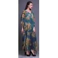 thumbnail image 3 of Bimba Kaftan Floral pour Femmes, Tenue d'Intérieur de Vacances, Robe Maxi, Couvre-Maillot de Plage-S-L, 3 of 5