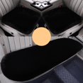 thumbnail image 2 of Estbridge 3 Sets Car Front Rear Seat Plush Cushion  Soft Warm Faux  Winter Auto Seat Cover  Plush Vehicle Seat Protector Pad With Non-Slip Backing  Car Accessories, 2 of 4
