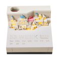 thumbnail image 1 of Desk Calendar With LED Lights  2024 Calendar Memo Pad  Creative Desk Calendar, 1 of 4