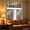 Multicolor Size O3, variant on ZZkhGO Light Filtering Kitchen Curtains, Small Coffee Curtains 3 Piece Set, Nylon Heat Insulating Window Treatment for Basement Living Room
