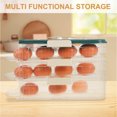 thumbnail image 4 of KAKOWELY Egg Crate Rolling Egg Organizer Pet Modern Kitchen Utility 1Set, 4 of 8