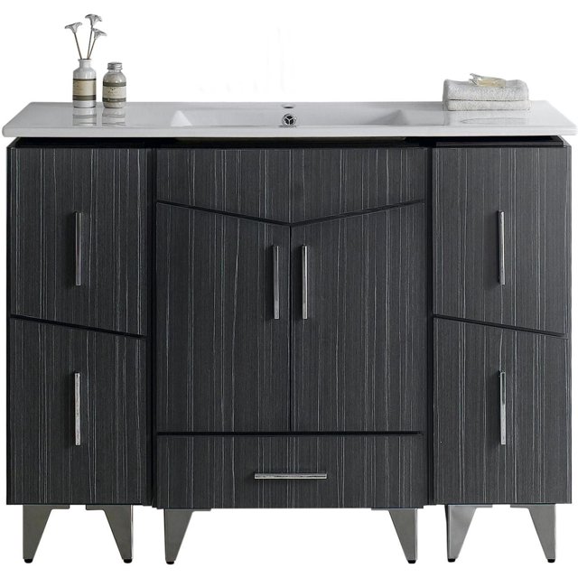 Imaginations Américaines 48 po W Vanity Set Gris