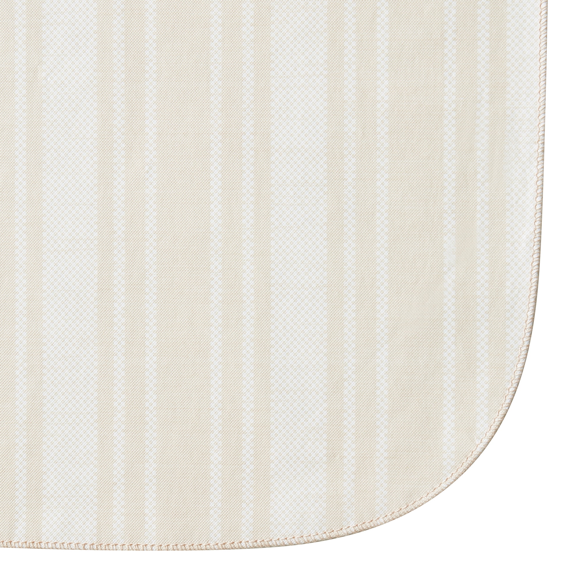 Nappe en CAV/E 152 cm x 259 cm Mainstays, Rayures havane Beige