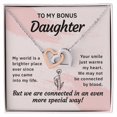 thumbnail image 1 of Pour Ma Fille Bonus Mon Monde Est un Endroit Plus Lumineux Collier Inséparable, 1 of 7