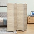 thumbnail image 2 of HOMCOM 6 Ft Folding Room Divider, Privacy Screen for Home Office Bedroom, 2 of 10