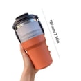 thumbnail image 3 of Gobelets de Voiture à Double Consommation de Grande Capacité (Orange 600 Ml), 3 of 8