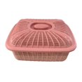 thumbnail image 4 of jifeng Fruit Basket with Lid Countertop for Kitchen Counter Bread Basket with Small, 4 of 9