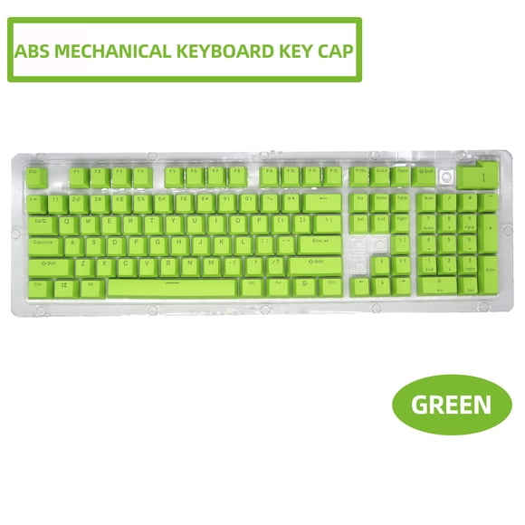 104 Key Backlit Keycap Set for Mechanical Keyboards, OEM Profile Double-Shot ABS, Anti-Wear Oil-Resistant, Replacement Gaming Keycaps