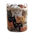 thumbnail image 2 of Dvkptbk quilted basket Embroidered Laundry Basket Storage Bucket/Bachelor, 2 of 7
