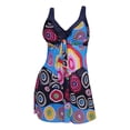 thumbnail image 3 of Maillot de Bain Tankini Grande Taille pour Femmes Robe de Bain Bikini + sous-Vêtements, 3 of 5