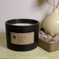 thumbnail image 3 of Hometrends 12oz Midnight Spice Scented 2-Wick Frosted Jar Candle, 3 of 5