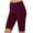 Wine, variant on RKSTN Yoga Shorts for Women Solid Color High Waist Biker Shorts Exercise Workout Butt Lifting Tights Women's Sports Active Shorts