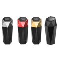 thumbnail image 2 of Car Trash Can Organizer Mini Automobiles Storage Bag With Lid Waterproof Small Automotive Cup Holder Garbage Bin, 2 of 11