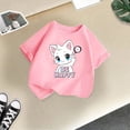 thumbnail image 5 of MEZZALL T-Shirts Graphiques Mignons pour Filles, Col Rond, Manches Courtes, T-Shirt Décontracté d'Été, Coupe Décontractée, pour Bébé et Tout-Petit, 5 of 5