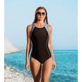 thumbnail image 3 of Charmo Maillot de Bain une Pièce de Sport pour Femme, Dos Nageur, Shorty, 3 of 6