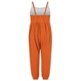 thumbnail image 5 of FAIWAD Kids Girls Summer Jumpsuits Spaghetti Strap Sleeveless Baggy Causal Rompers with Pockets, 5 of 5