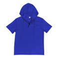 thumbnail image 4 of Blouse à Capuche pour Hommes, Haut à Capuche à Manches Courtes avec Cordon de Serrage, 4 of 5