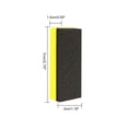 thumbnail image 3 of MTBLYS Cleaner Sponge Car Wash Tool Scouring Pad 7X3X1.5Cm High Density Kitchen Bathroom Car Cleaning, 3 of 3