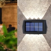 Kctiaxy Solar Light LED Outdoor Solar Lights, Land-Scape Spotlights, Garden Lights, Wireless Solar Powered Outdoor Lights/Lighting for Yard, Walkway Kitchen Appliances